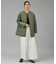 【TRADITIONAL WEATHERWEAR】キルティングノーカラーミドルブ