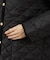 【TRADITIONAL WEATHERWEAR】キルティングノーカラーミドルブ