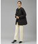 【TRADITIONAL WEATHERWEAR】キルティングノーカラーミドルブ