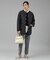 【TRADITIONAL WEATHERWEAR】キルティングノーカラーミドルブ