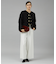 【TRADITIONAL WEATHERWEAR】キルティングボアブルゾン
