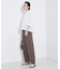【セットアップ対応】接触冷感/レーヨンストレッチニットパンツ
