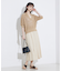 【接触冷感】ナチュラルシャンブレーフレアーパンツ
