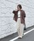 【Yu Murataさん着用/大人シアーシャツ】バックスリットシアーシャツ