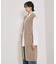【大人気ジレが今季verに！】フォックスカシミアロングジレ