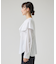 ラッフルショールブラウス