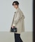 【大人のスプリングコート】オーバースタンドコート