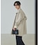 【大人のスプリングコート】オーバースタンドコート