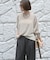 【夏まで快適に着られる】camifine ニットプルオーバー