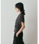 【一枚でサマになる】ZIP UP透かしニット