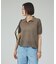 ラメポロニットTシャツ