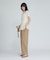 ウエストタックブラウス