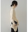 【アンサンブル可能】フェザートリミングニットプルオーバー