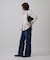 【Healthy DENIM/ヘルシーデニム】Aqua / アクア ルーズフレア