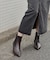 【LAROUTE】ポインテッドサイドゴアブーツ