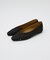【Vibram/ヴィブラムソール】Ｖカットフラットパンプス