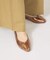 【Vibram/ヴィブラムソール】Ｖカットフラットパンプス
