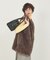 ●SOEUR/レザーボストンバッグ