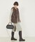 Ronde/レザー2WAYショルダーバッグ
