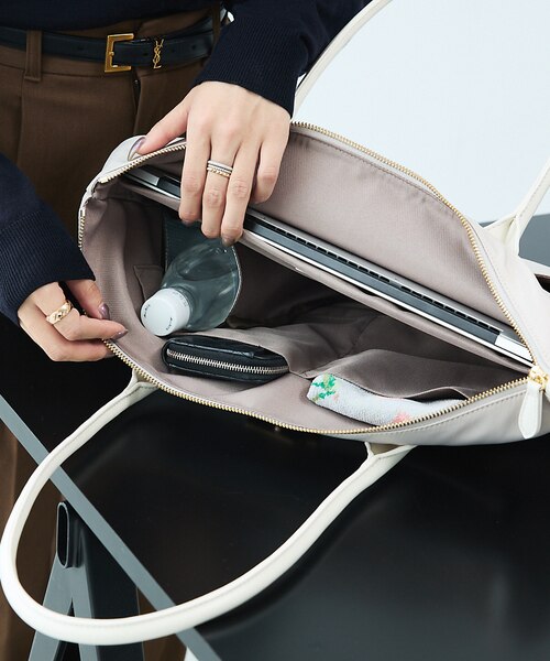 LOWELL things【kariさんコラボ】多機能BELTEDナイロントート kariさんコラボ】多機能BELTEDナイロントート/A4/通勤/16インチPC対応