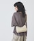 ●SOEUR/2WAYレザーハーフムーンショルダー