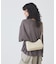 ●SOEUR/2WAYレザーハーフムーンショルダー
