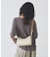 ●SOEUR/2WAYレザーハーフムーンショルダー
