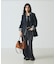 Melle/スエードダブルストラップボストン