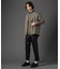 【MYSELF ABAHOUSE】POLY WOOLLY TWILL ポリウーリ