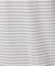 【ノンストレス】COTTON LYCRA 圧着 クルーネック 半袖 ボーダーTシ