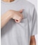 ツインフェイス カットオフ ポケTシャツ