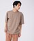 切替ストライプ コンビネーション Tシャツ