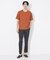 カルゼ ワンボタン ポケット カラー Tシャツ
