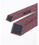 【IMPORT FABRIC TIE】シルク ジオメトリック小紋 ネクタイ