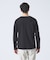 【ノンストレス】定番 / COTTON LYCRA 圧着 クルーネック 長袖 T