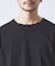 【ノンストレス】定番 / COTTON LYCRA 圧着 クルーネック 長袖 T