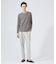 【ノンストレス】定番 / COTTON LYCRA 圧着 クルーネック 長袖 T