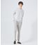 【ノンストレス】定番 / COTTON LYCRA 圧着 クルーネック 長袖 T