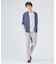 【ノンストレス】定番 / COTTON LYCRA 圧着 クルーネック 長袖 T