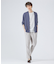 【ノンストレス】定番 / COTTON LYCRA 圧着 クルーネック 長袖 T