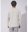 【ノンストレス】定番 / COTTON LYCRA 圧着 クルーネック 長袖 T