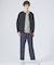 【ノンストレス】定番 / COTTON LYCRA 圧着 クルーネック 長袖 T