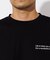 ポンチ 刺繍 ロング Tシャツ