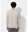 ポンチ パネル 切替 長袖 Tシャツ