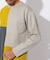 ポンチ パネル 切替 長袖 Tシャツ