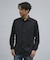 【FLEX SHIRTS】ダイヤ柄 フクレジャカード シャツ
