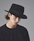 【RUBEN/ルーベン】OPEN CROWN FELT HAT/フェルトハット