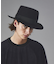 【RUBEN/ルーベン】OPEN CROWN FELT HAT/フェルトハット