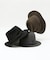 【RUBEN/ルーベン】OPEN CROWN FELT HAT/フェルトハット