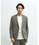 【セットアップ対応/FLEX JACKET】ポンチ シャンブレー ジャケット